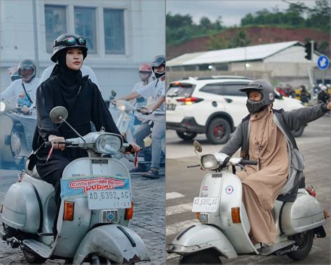 guru perempuan mesum tenang menjalankan strategi gratis saat perawatan Vespa touring di Android Zone drifting image 1