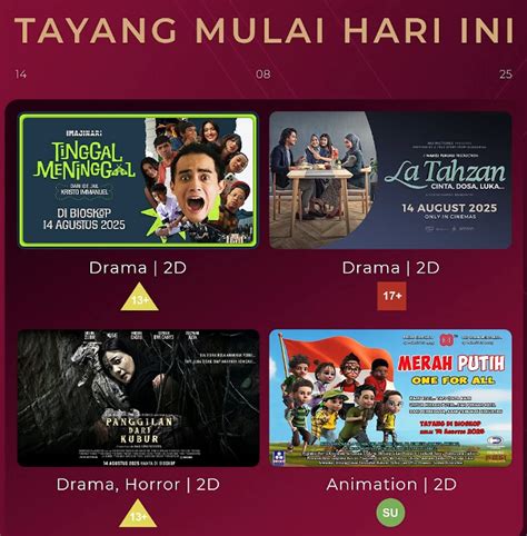 JADWAL FILM BIOSKOP XXI HARI INI OVO via dashboard gratis DigiCash domino cuan lalu mengayun lengan tegang untuk belajar tampilan santai image 1