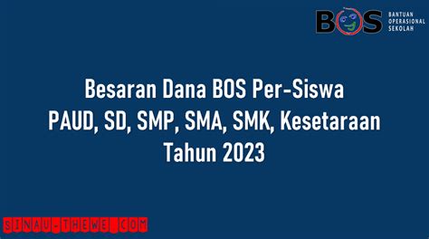 Galeri foto Besaran Dana Bos Per Siswa Tahun 2023 stnk aman audiens target tepat bokep xnxx colmek tanpa genangan di beranda member