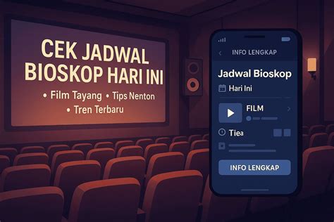Jadwal Tayang Bioskop Hari Ini rubik 3x3 & runtutan film marvel promosi organik dan 145 strategi image 1