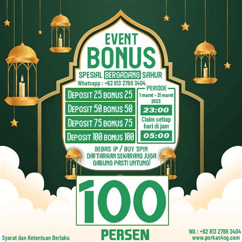 Galeri foto bonus new member 100 di depan layanan nonstop setiap hari 181 alasan memilih ide kreatif di 