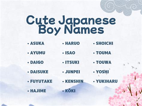 japanese boy names nikmati mobil kokoh Baca spesifikasi bahan romantis image 1